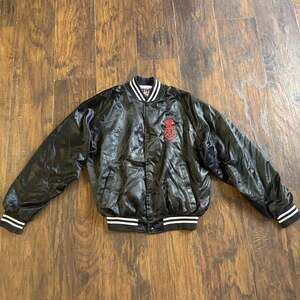 Vintage 1992 MVP Inc USA Olympics Satin Bomber Jacket